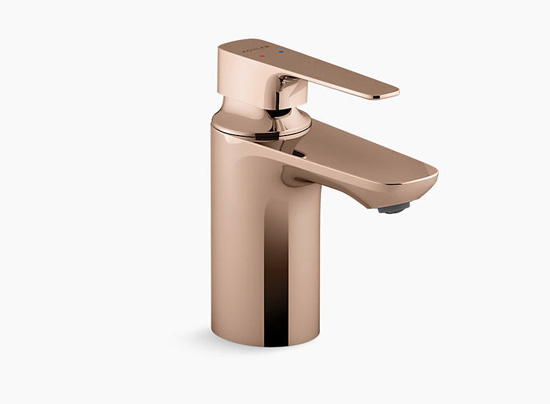 ALEO+-SL BASIN MIXER W/PIPES - KOHLER PREMIUM - ( ROSE GOLD - PREMIUM - 0x15 mm - 0.5inchX0.5inch )