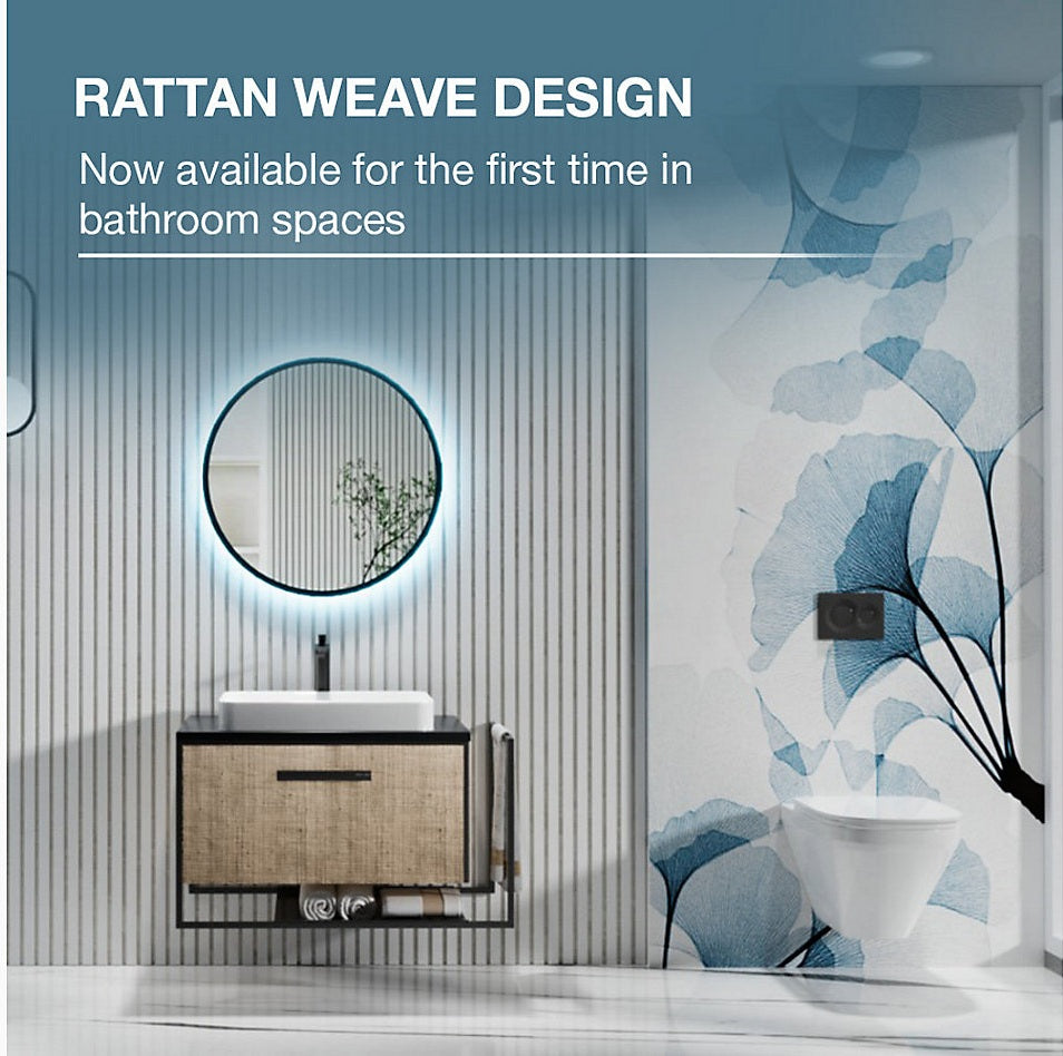 FOREWARD VANITY IN WEAVE TEXTURE FINISH W/O WASH BASIN - KOHLER LUXURY - ( - LUXURY - 870x490 mm - 34.8inchX19.6inch )