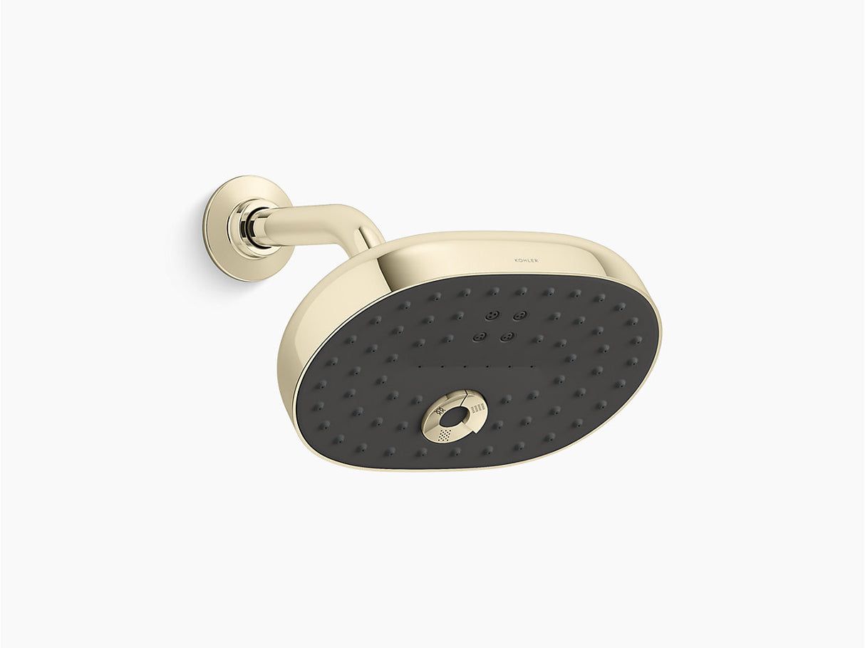 STATEMENT MULTIFLOW SHOWERHEAD 9.6LPM - KOHLER PREMIUM - ( FRENCH GOLD - PREMIUM - 0x0 mm - 0inchx0inch )