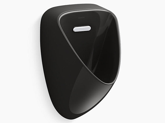 W/H URINAL WITH REAR INLET - KOHLER PREMIUM - ( BLACK - PREMIUM - 376x330 mm - 15inchX13inch )