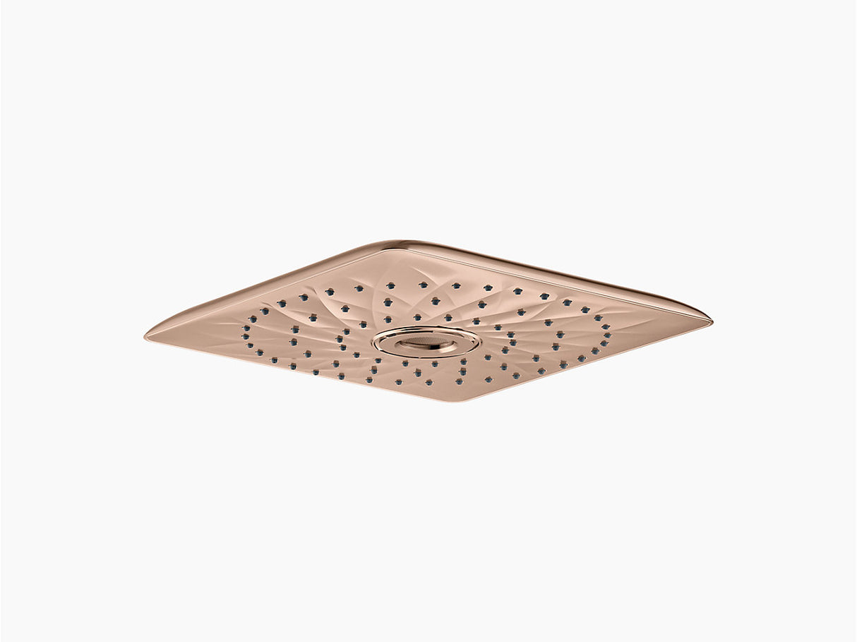 RAIN MAX SQUARE RH DUAL CORE SHOWER HEAD - KOHLER PREMIUM - ( ROSE GOLD - PREMIUM - 305x305 mm - 12inchX12inch )