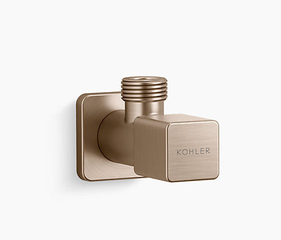 COMPLEMENTARY-ANGLE VALVE W/FLANGE - KOHLER POPULAR - ( BRUSHED BRONZE - POPULAR - 0x0 mm - 0inchX0inch )