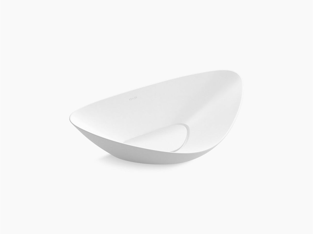 NYSA LAV IN WHITE - KOHLER LUXURY - ( WHITE - LUXURY - 630x418 mm - 17inchX0inch )