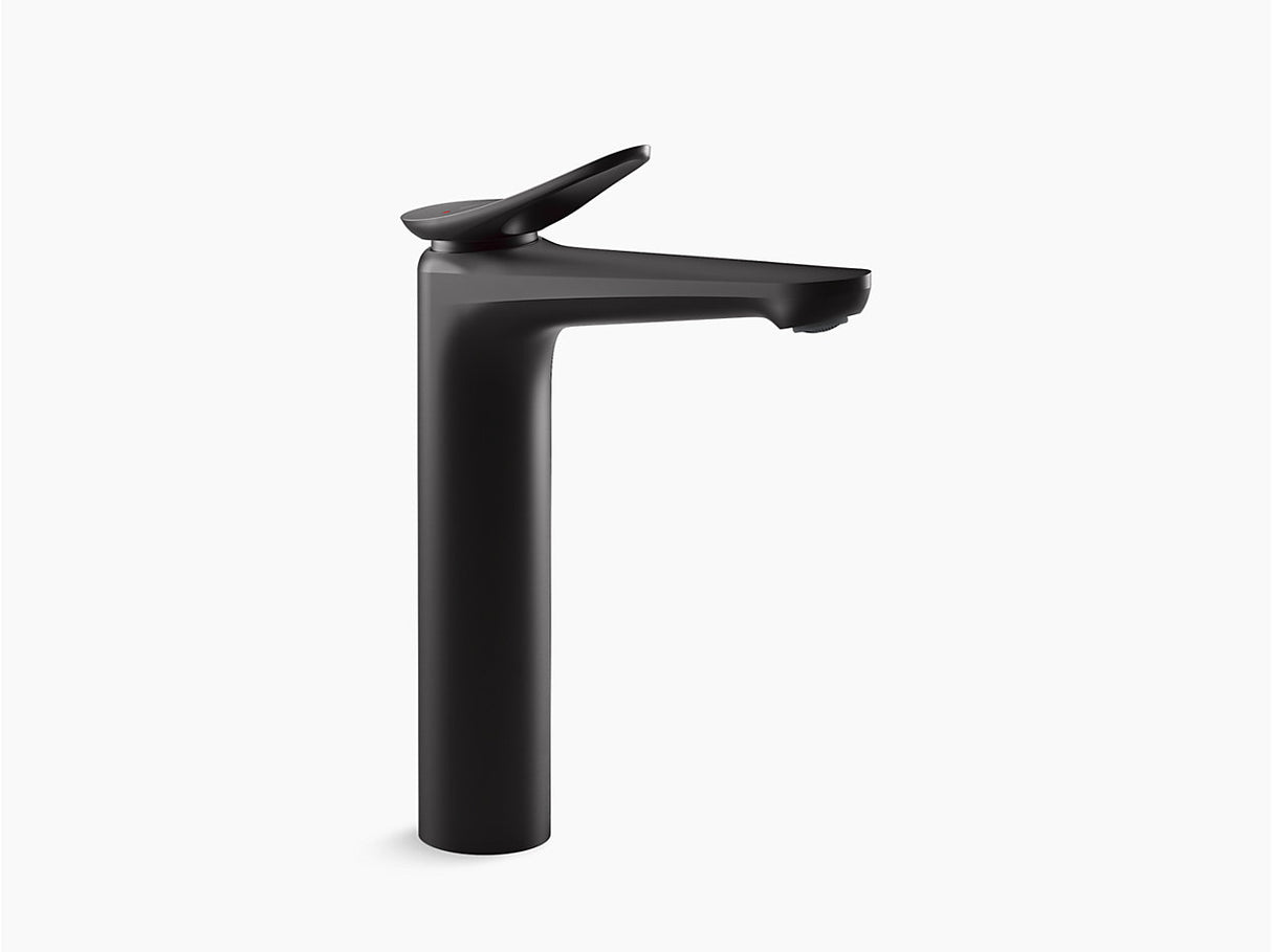 FLUENCE TALL LAV SINGLE FAUCET W/O DRAIN - KOHLER PREMIUM - ( MATTE BLACK - PREMIUM - 0x15 mm - 0inchX0.5inch )