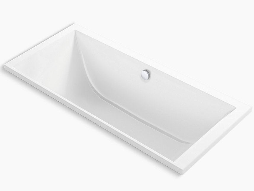 EVOK AC BATH TUB,W/O PILLOW - KOHLER PREMIUM - ( WHITE - PREMIUM - 1800x800 mm - 72inchX32inch )