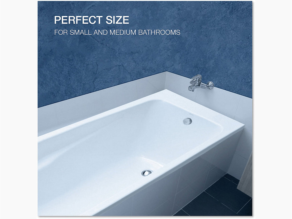 REACH ACRYLIC BATHTUB DROP-IN 1500MM - KOHLER PREMIUM-(WHITE - PREMIUM -1500X700mm-60inchx28inch )