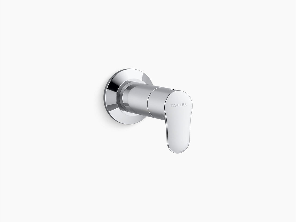 CONC.STOP COCK TRIM FOR 20MM/15MM - KOHLER POPULAR - ( POLISHED CHROME - POPULAR - 0x0 mm - 0inchx0inch )