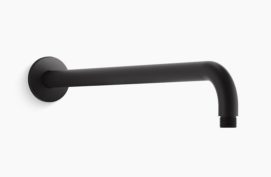 COMPLEMENTARY-SHOWER ARM 460MM - KOHLER PREMIUM-( MATT BLACK - PREMIUM - 0x0 mm - 0inchx0inch )