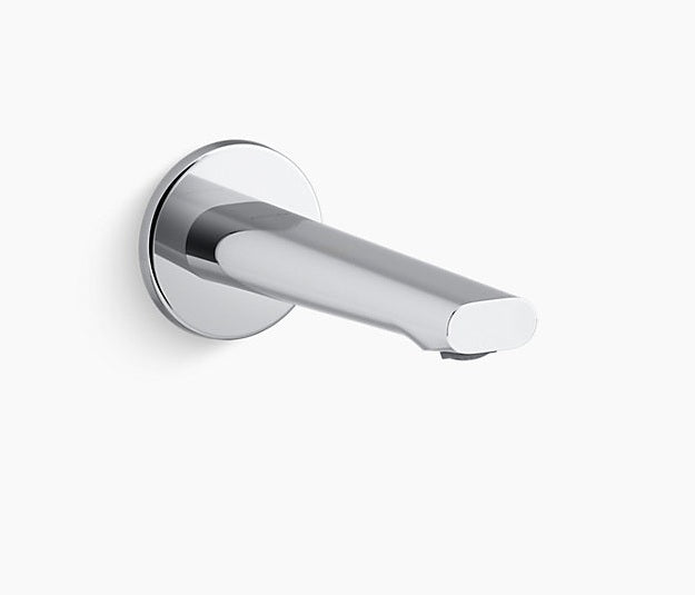 APT BATH SPOUT W/O DIVERTER - KOHLER POPULAR-(CHROME-POPULAR - 0x0 mm - 0inchx0inch )