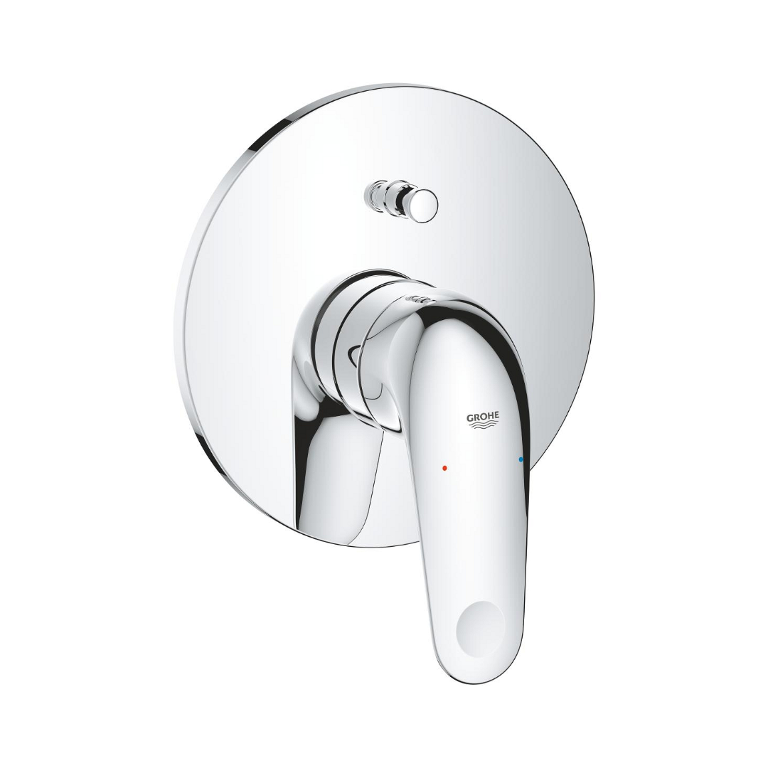 EUROECO 2023 1-HANDLE BATH/SHOWER MIXER, MANUAL - GROHE-G2 - ( CHROME - G2 - EUROECO - 0x10 mm - 0inchX0.38inch )