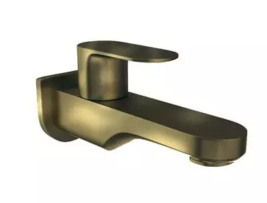 BIB COCK WITH FLANGE - JAQUAR FAUCETS - ( GOLD BRIGHT PVD - FUSION - 0x15 mm - 0inchX0.5inch )