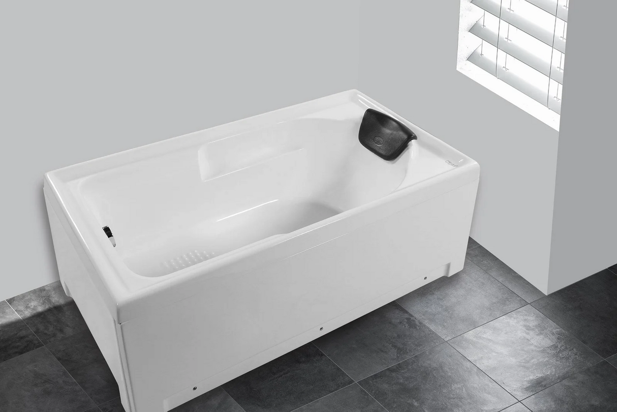 BATH TUB GP ACRYLIC (HT-400MM) - OYSTER -  ( WHITE - OLIVER - 1325x725 mm - 53inchX29inch )