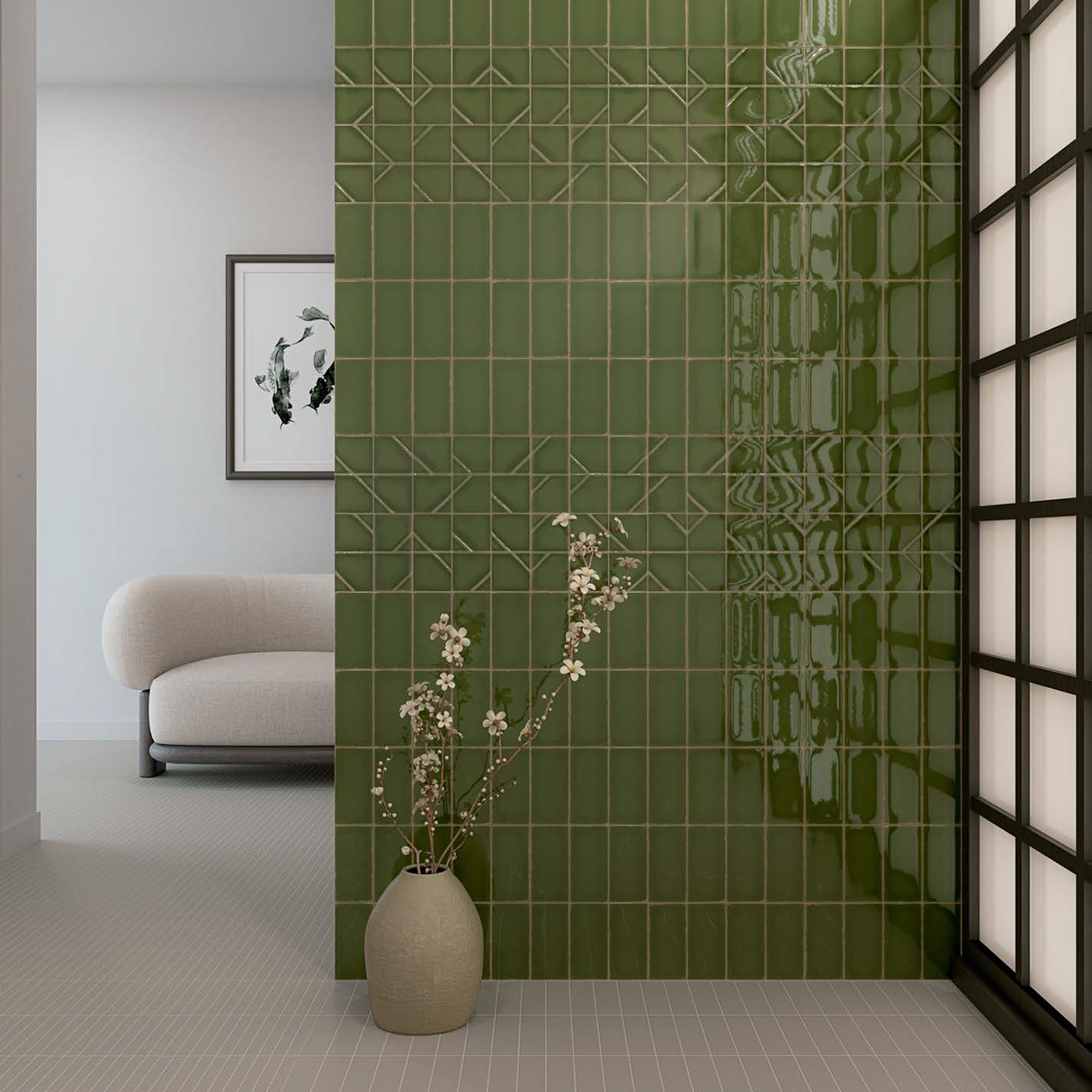 ORIGAMI MOSS - SPAIN -(125x62 mm - 5inchX2.48inch )