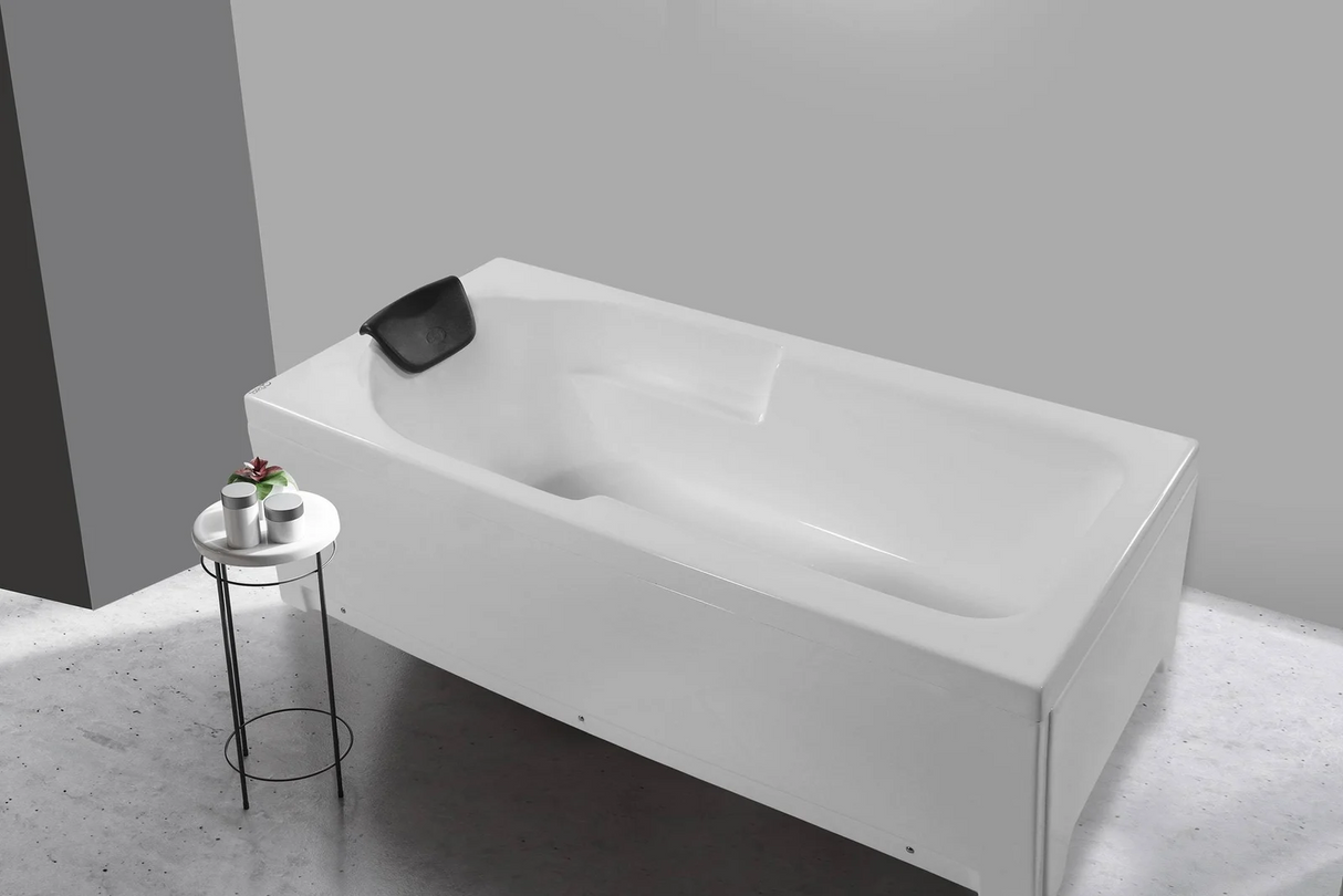 BATH TUB GP ACRYLIC(HT-388MM) - OYSTER -  ( WHITE - BENELLA - 1525x750 mm - 61inchX30inch )