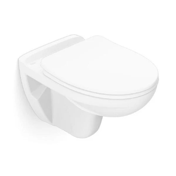 WALL HUNG RIMLESS WC W/O SEAT COVER ( BOLT DISTANCE 7INCH) - AMERICAN STANDARD - ( WHITE - COMPACT CODIE - 0x0 mm - 0inchX0inch )