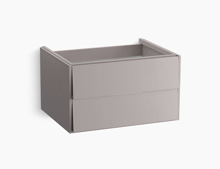 LUXE VANITY CABINET W/O TAP& BASIN - KOHLER LUXURY - ( TITANIUM GREY - LUXURY - 900x560 mm - 22.4inchX0inch )
