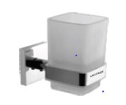 VANTAGE TUMBLER HOLDER GLASS - BETTER LIVING - ( MATT BLACK - VANTAGE RHOMBUS MATT BLACK SERIES - 0x0 mm - 0inchX0inch )