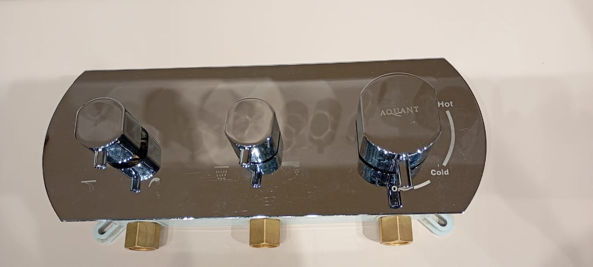 MULTI FUN. DIV.15MM 1/2  INLET 4OUTLETS - AQUANT -  ( CHROME -  - 0x0 mm - 0inchx0inch )