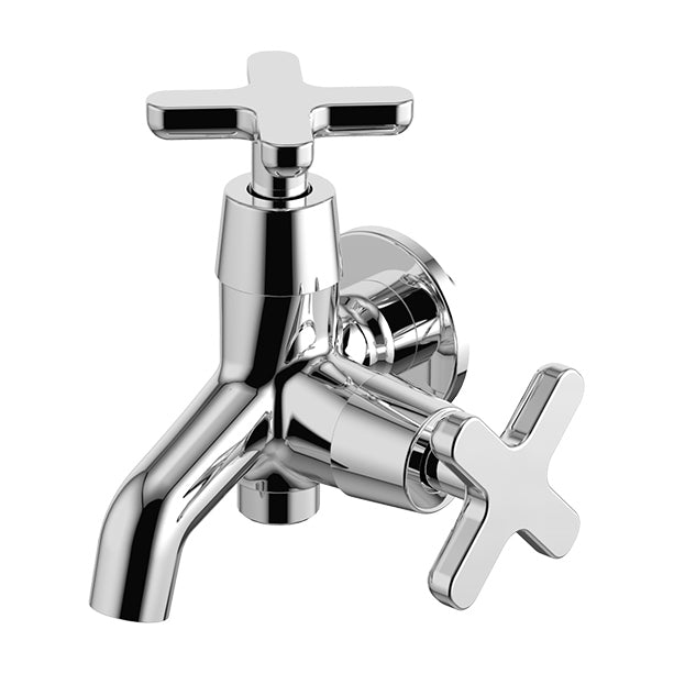 WINSTON EXPOSED BATH & SHOWER MONO (CROSS HANDLE) - AMERICAN STANDARD - ( CHROME - WINSTON - 0x15 mm - 0inchX0.6inch )