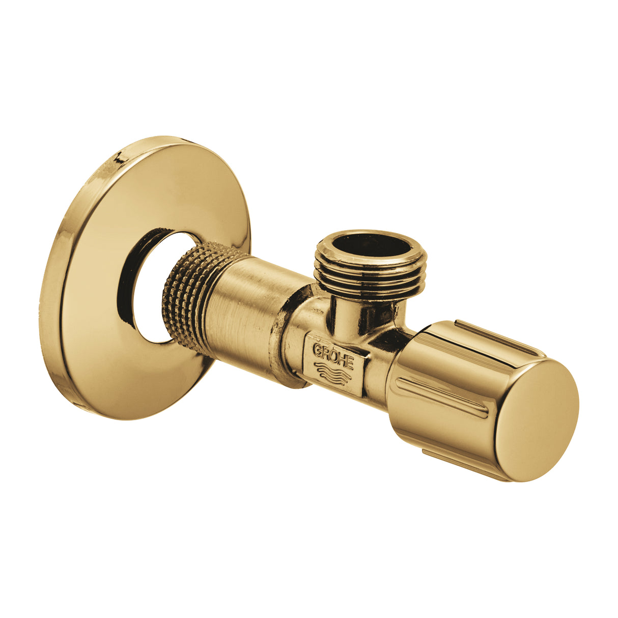 ANGLE VALVE 1/2INCH X 1/2INCH - GROHE - ( COOL SUNRISE - G5 - GROHE - 0x15 mm - 0inchX0.5inch )