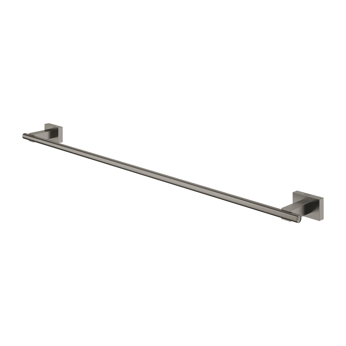 ESSENTIALS CUBE TOWEL RAIL 600 - GROHE - ( BRUSHED HARD GRAPHITE - G5 - ESSENTIALS - 0x600 mm - 0inchX24inch )