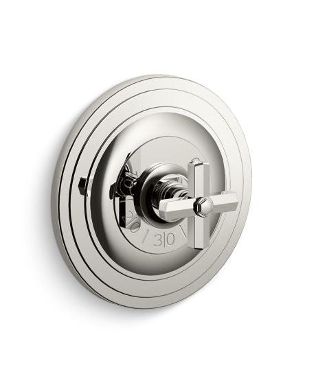 FOR TOWN THERMOSTATIC TRIM, CROSS HANDLE - KOHLER LUXURY - ( CHROME - LUXURY - 0x0 mm - 0inchX0inch )