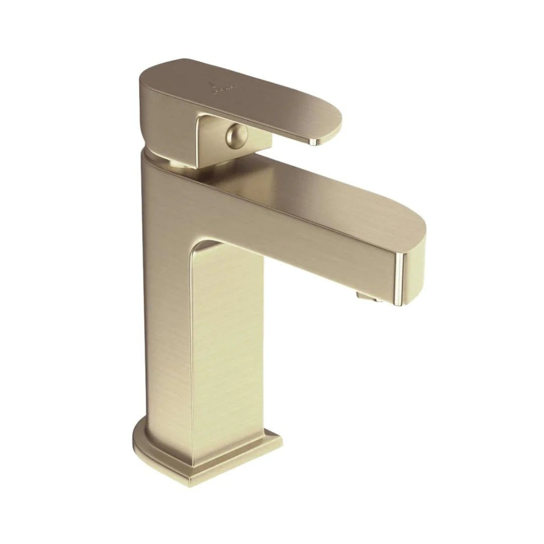 SINGLE LEVER BASIN MIXER WITHOUT POPUP WASTE - JAQUAR FAUCETS - ( GOLD DUST - ALIVE - 0x15 mm - 0inchX0.5inch )