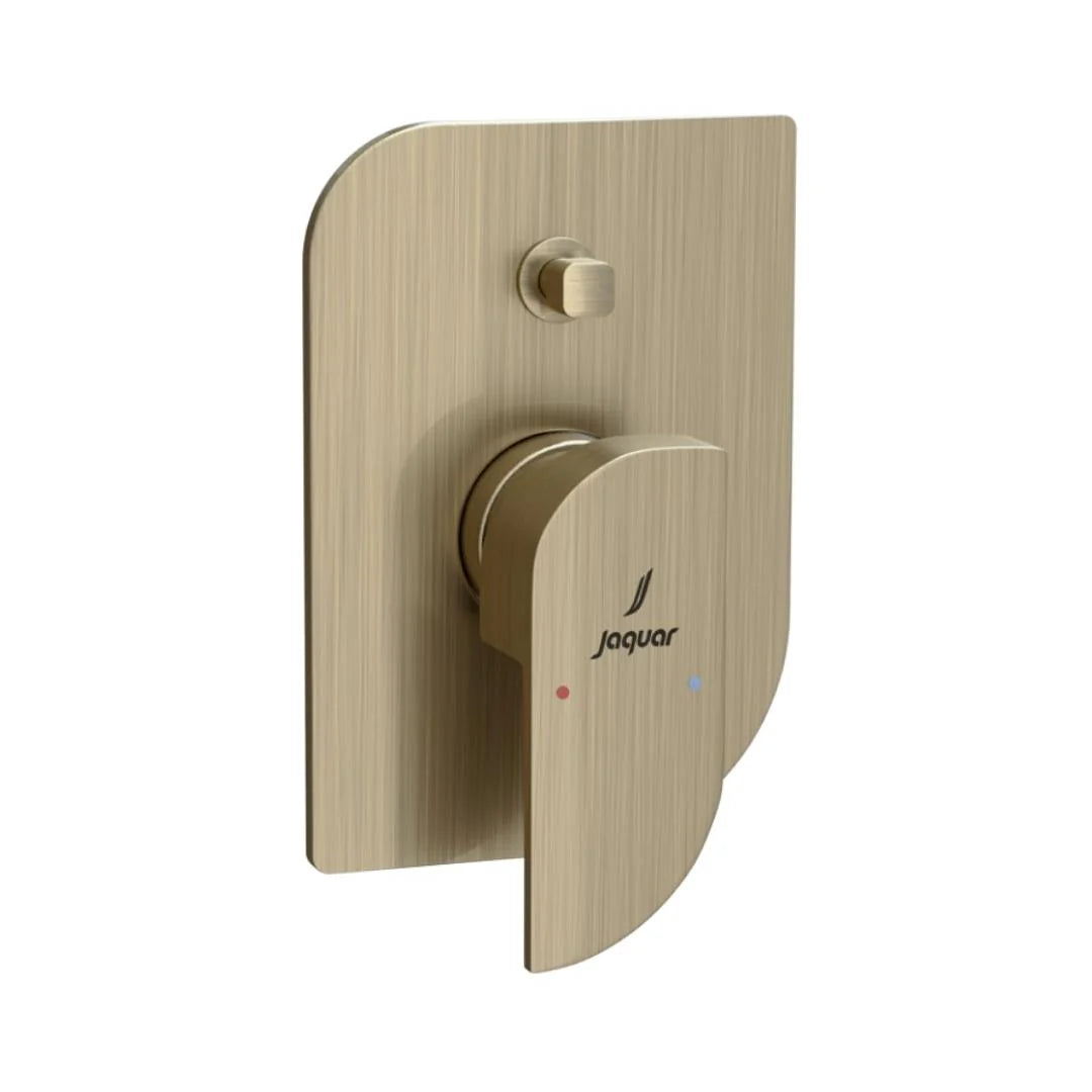 S.L.EXPOSED PARTS DIV KIT BUTTON ON TOP - JAQUAR FAUCETS - ( GOLD DUST - ALIVE - 0x15 mm - 0inchX0.5inch )