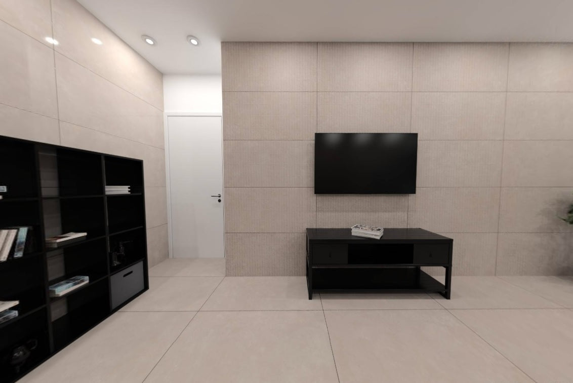 CEMENTI ALMOND MATT STRONG-X - SIMPOLO-TILES- (  - IMPATTO MATT - 1198x598 mm - 48inchX24inch )