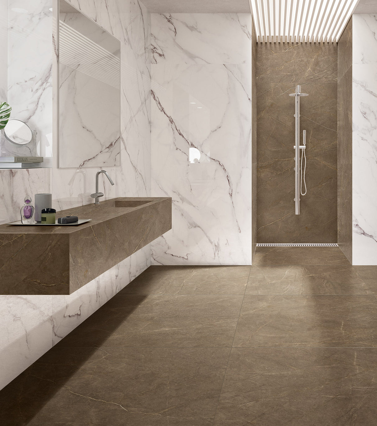 AMANI BRONZE FULL LAPPATO THICKNESS 9MM - NEXION - ( - - 1198x1198x9 mm - 48inchX48inchX0.36inch )
