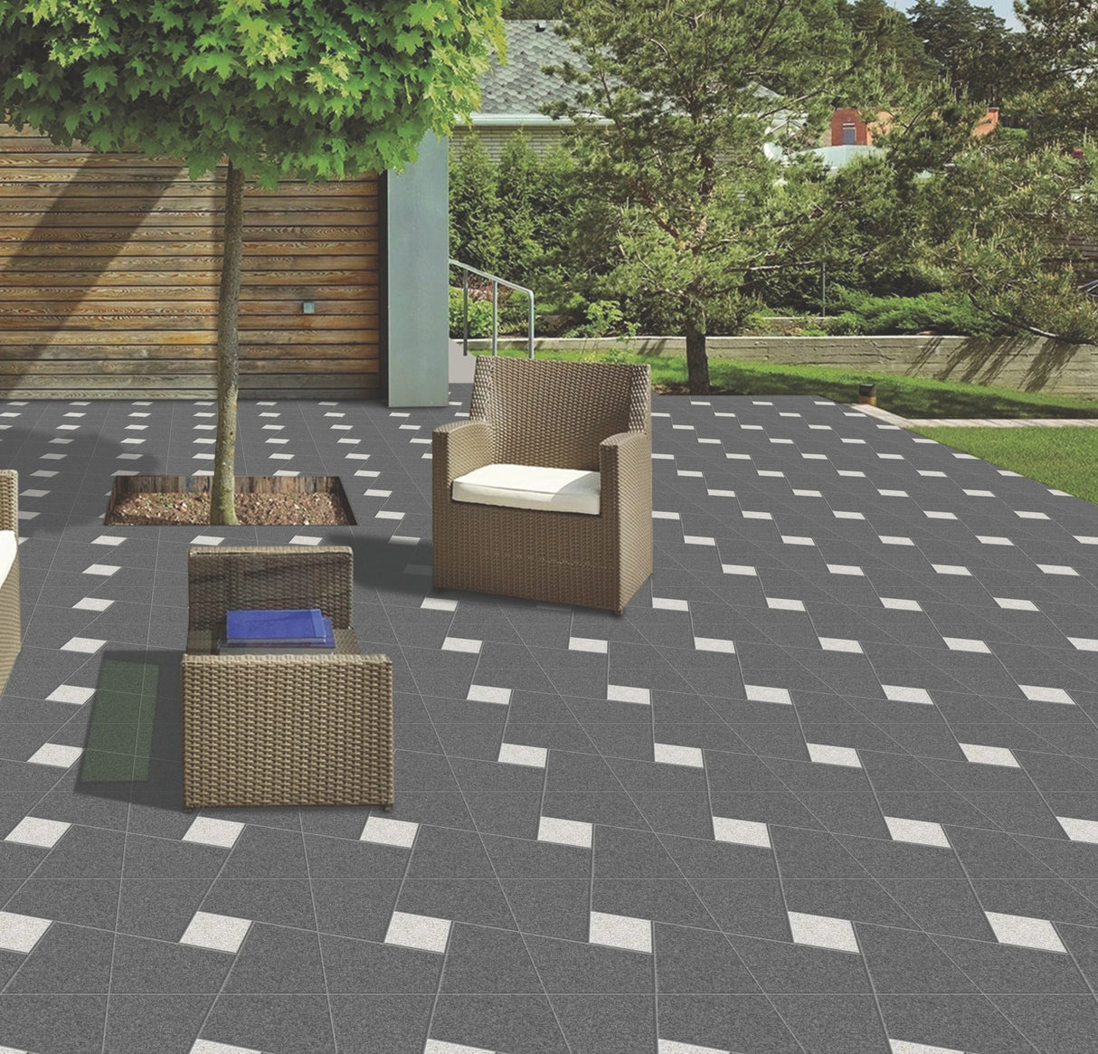 ARGON NERO - CREANZA -  (  - CREANZA PRO SERIES - 400x400x12 mm - 16inchX16inchX0.4inch )