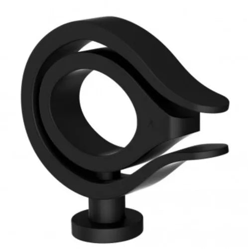 S.L BASIN MIXER W/O POPUP W/PIPES 450MM - ARTIZE FAUCET - ( BLACK MATT - TIARA - 0x15 mm - 0inchX0.5inch )