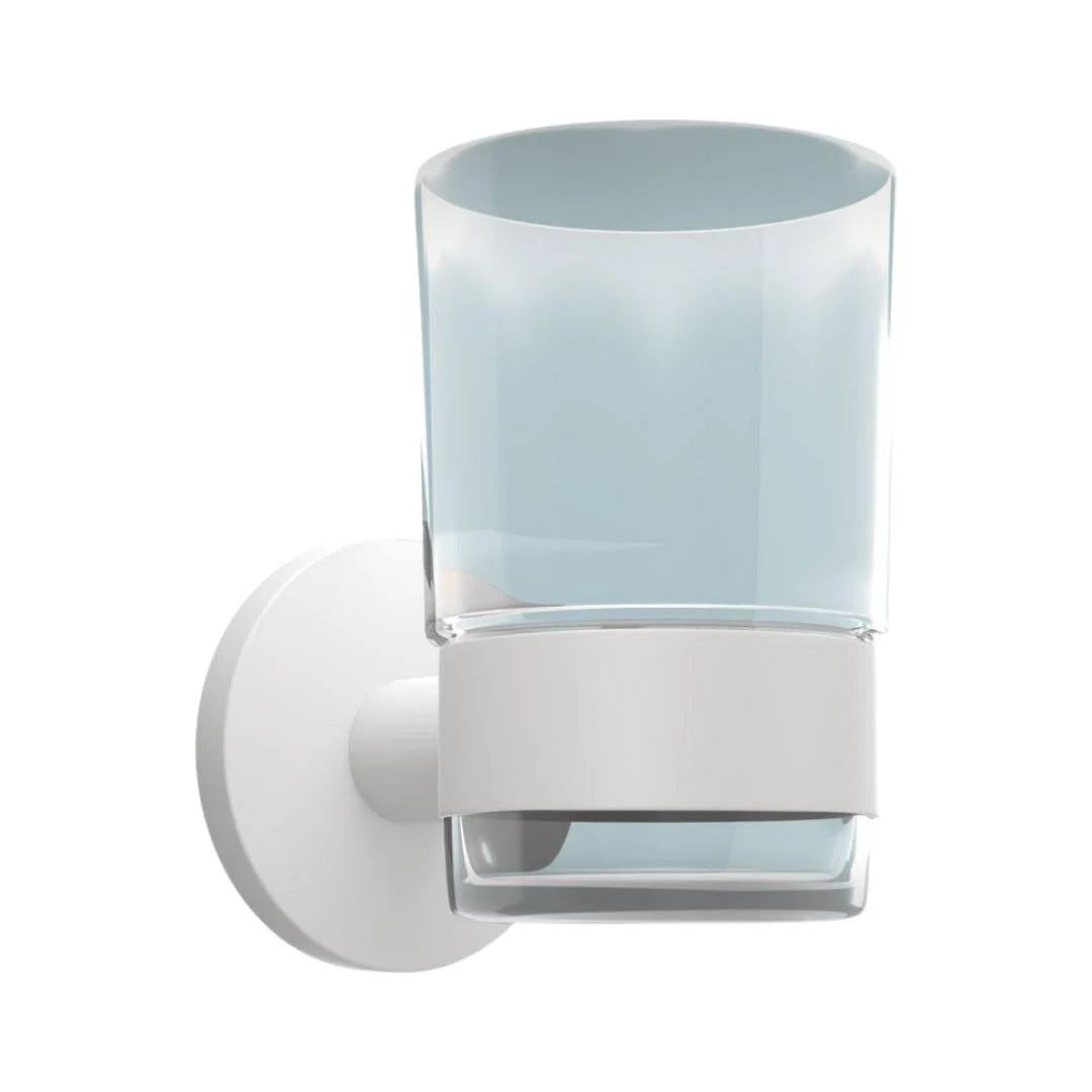 TUMBLER HOLDER - JAQUAR FAUCETS - ( WHITE MATT - CONTINENTAL ACC. - 0x0 mm - 0inchx0inch )