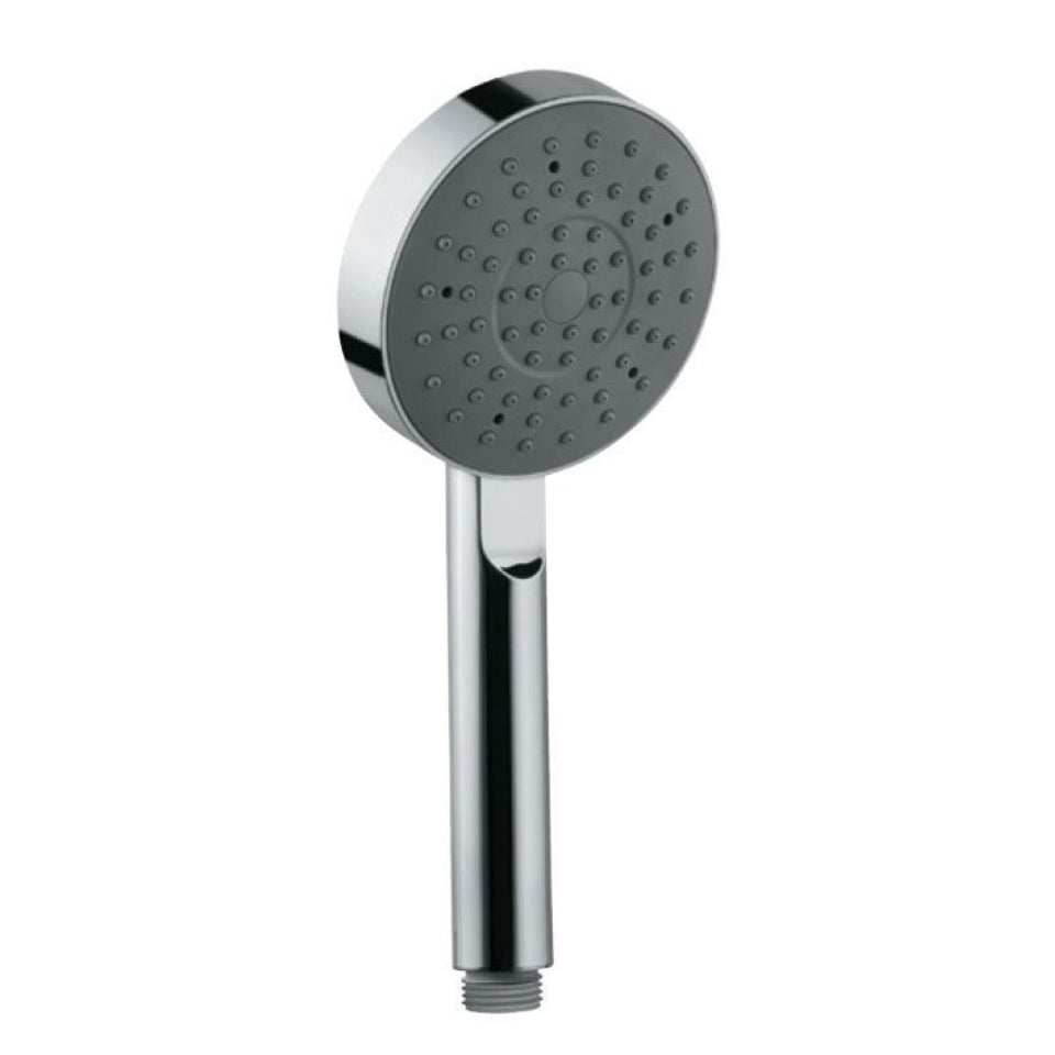ROUND S.FLOW W/O TUBE & HOOK - JAQUAR FAUCETS -  ( CHROME - HAND SHOWER - 15x100 mm - 0.5inchX4inch )