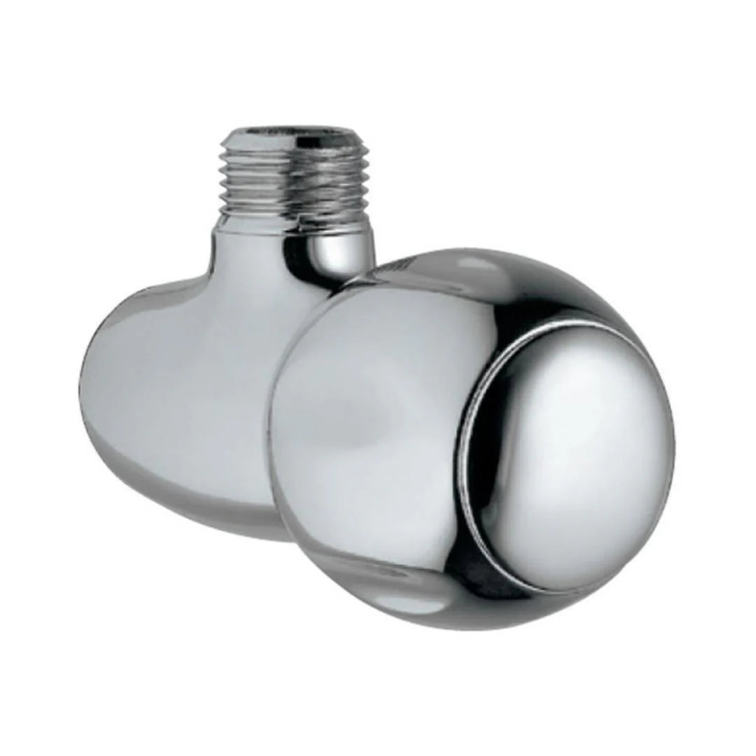 ANGULAR STOP COCK W/O FLANGE - JAQUAR FAUCETS - ( CHROME - CLARION QUARTER TURN - 0x15 mm - 0inchX0.5inch )