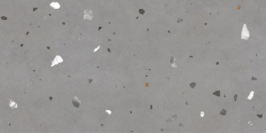 WINTER DARK TRZ MATT  - SIMPOLO-TILES -  (  - TERRAZO MATT - 1200x600x8.5 mm - 48inchX24inchX0.34inch )
