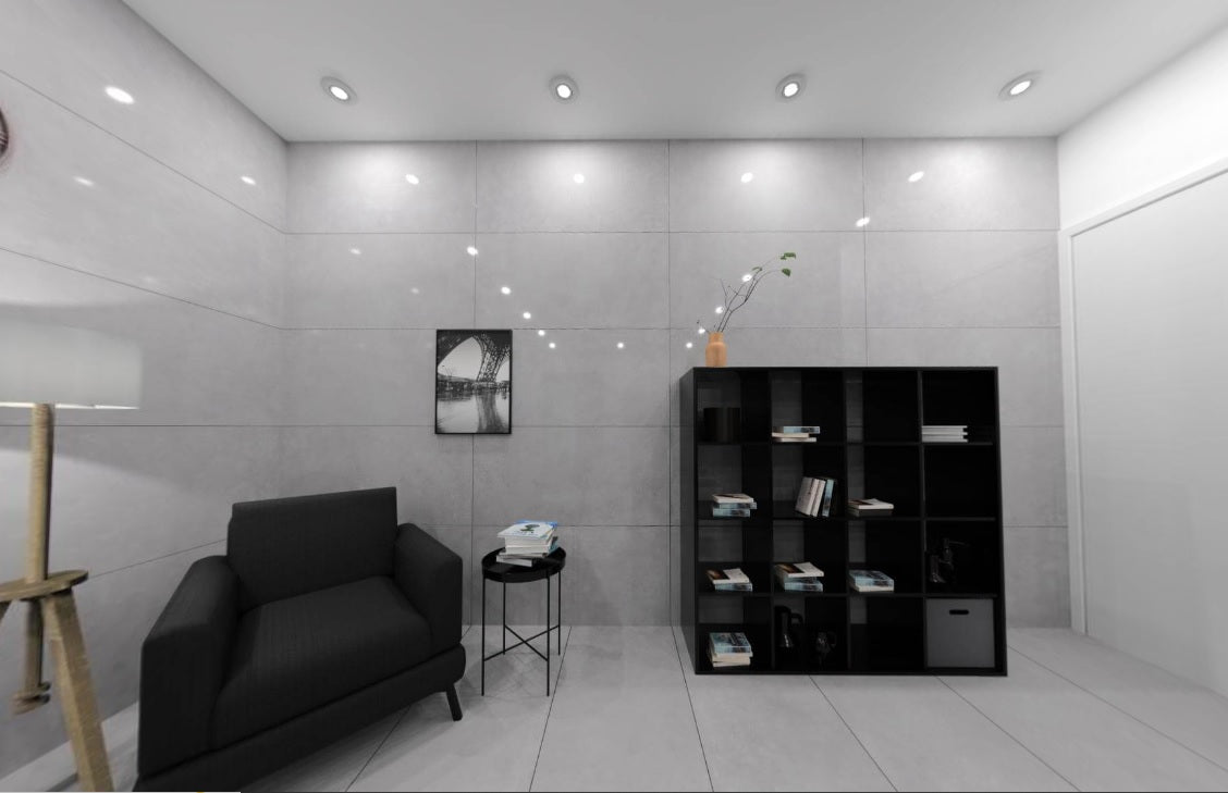 CEMENTI DOVE GLOSSY - SIMPOLO-TILES- (  - IMPATTO GLOSSY - 1198x598 mm - 48inchX24inch )