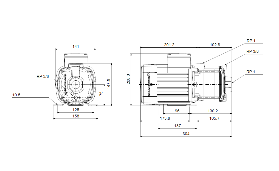 CM1-3 RE CIRCULATION PUMP A-R-A-E-AVBE C1-A-A-N 1x200-240V - SUNDRY -  (  - GRUNDFOS - 0x0 mm - 0inchx0inch )