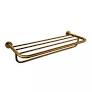 TOWEL SHELF - HINDWARE FAUCETS - ( PURE GOLD - ACCESSORIES-HUES - 0x600 mm - 0inchX24inch )