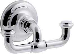 ARTIFACTS DOUBLE ROBE HOOK - KOHLER LUXURY - ( CHROME - LUXURY - 0x0 mm - 0inchX0inch )