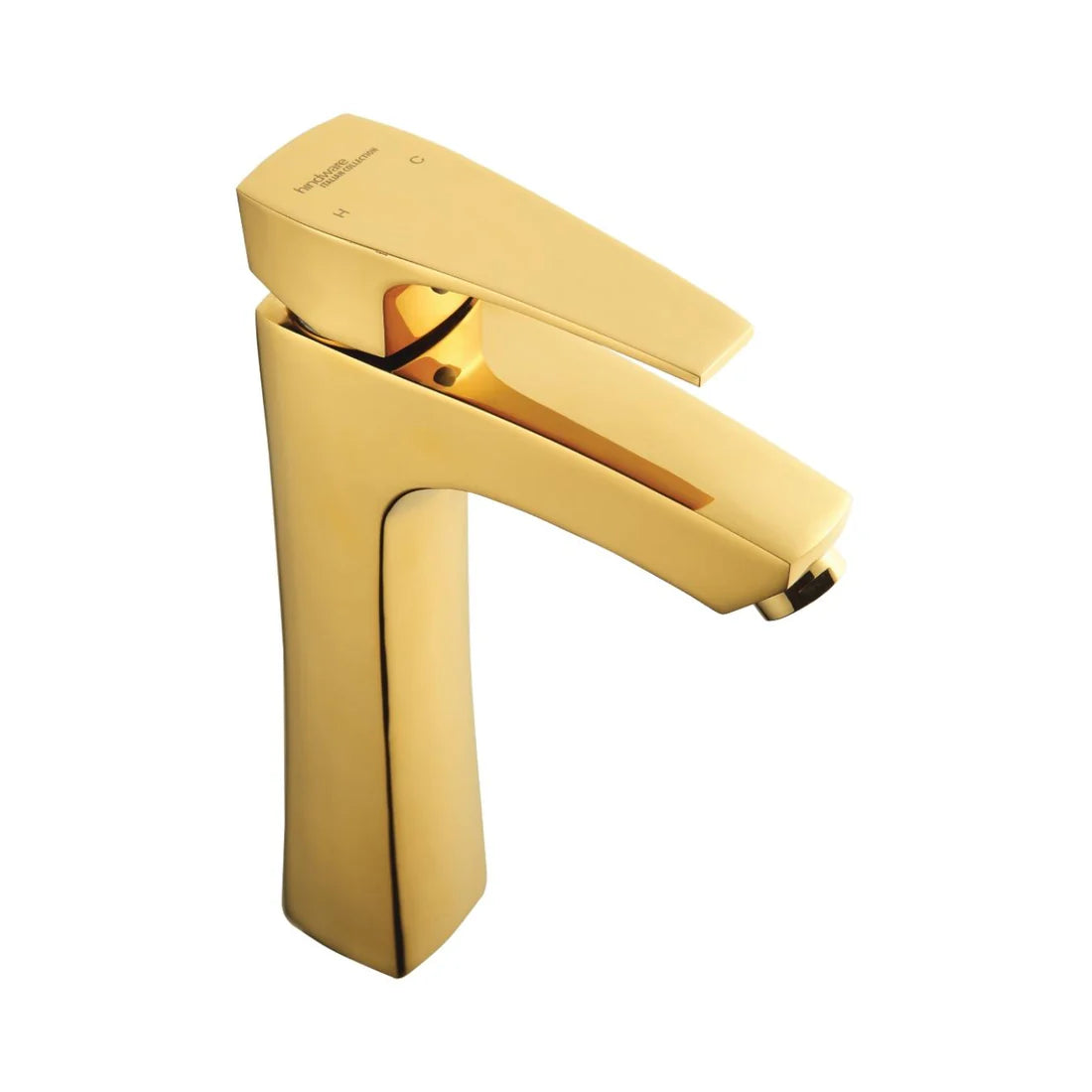 SINGLE LEVER BASIN MIXER TALL - HINDWARE FAUCETS - ( PURE GOLD - AVIOR-HUES - 0x15 mm - 0inchX0.5inch )