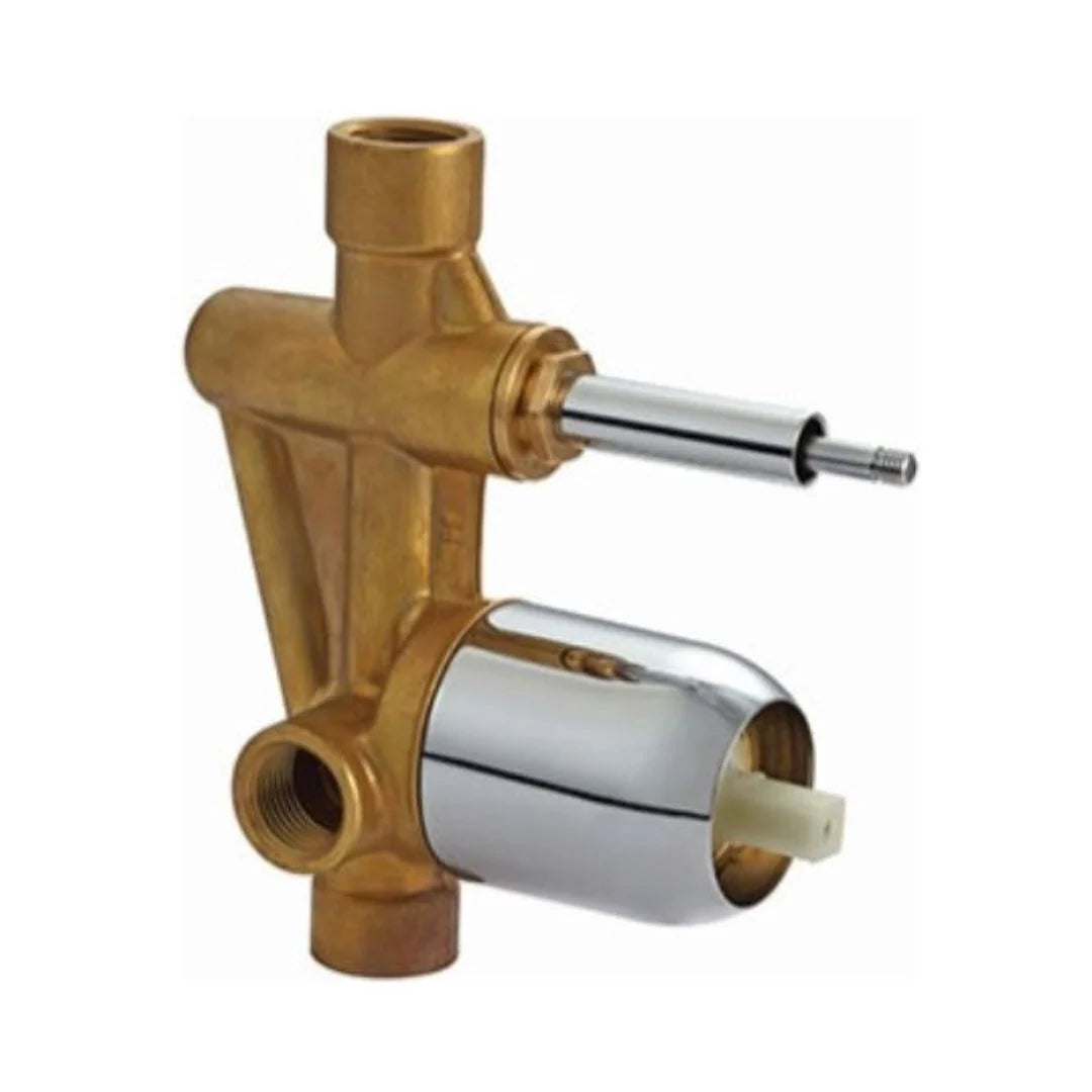 CONC.BODY FOR S.L DIV W/O KNOB-REGULAR FLOW - HINDWARE FAUCETS - ( POLISHED CHROME - ADDONS - 0x15 mm - 0inchX0.5inch )