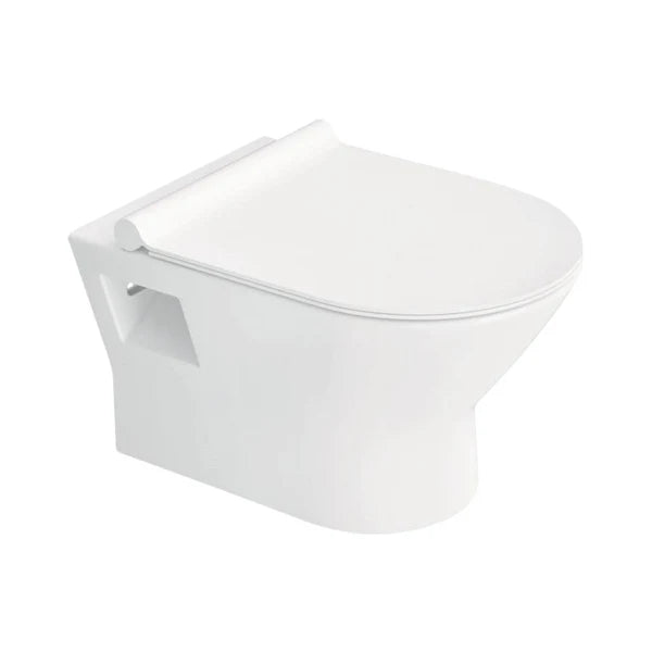 EWC WM ONE PIECE ACE P-TRAP 220 W/SEAT COVER - HINDWARE - ( STAR WHITE - ACE - 500x360 mm - 20inchX14.4inch )