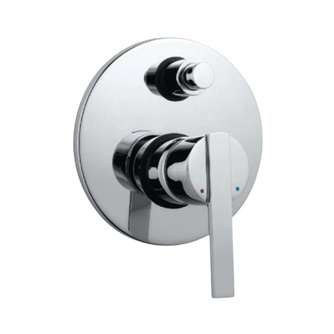 SINGLE LEVER EXPOSED PARTS KIT OF DIVERT (055N) - JAQUAR FAUCETS - ( CHROME - FONTE - 0x15 mm - 0inchX0.5inch )