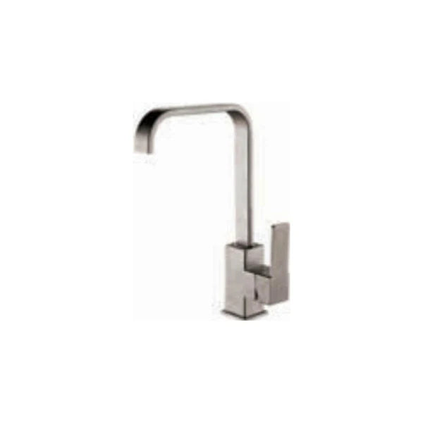 1.0 BOWL WITH DRAIN BOARD (DEPTH 9), FA-02IS - FAUCET , FA-08IS - COLANDER BASKET , FA-15IS - SQUARE WASH COUPLING W/AUTO DRAINER KIT & OVERFLOW - FUTURA - ( BRUSHED FINISH - INTELLIGENT SINK - 975x500 mm - 39inchX20inch )