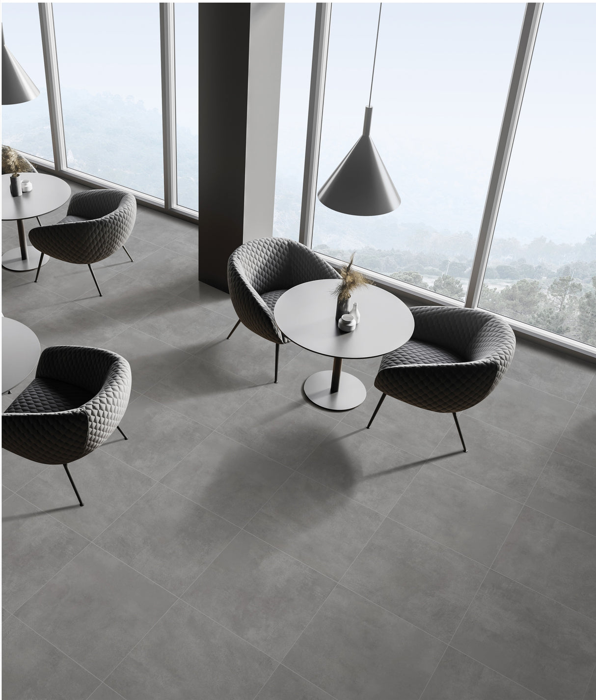 PRIME CEMENTUM GRIS - CREANZA -  (  - CREANZA RUSTIC - 600x600 mm - 24"X24" )