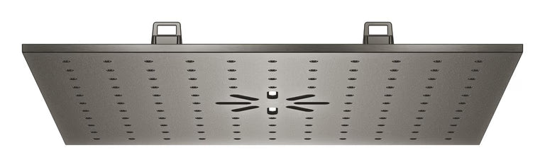 RAINSHOWER AQUA CEILING SHOWER COVER DUO - GROHE - (BRUSHED HARD GRAPHITE - G5-RAINSHOWER AQUA - 334x334 mm - 13.3inchX13.3inch)