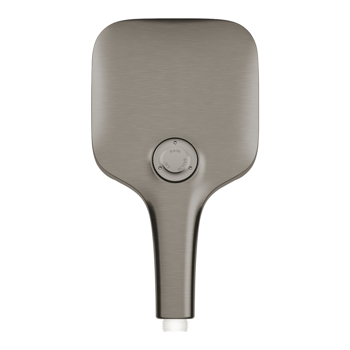 RAINSHOWER SMARTACTIVE 130 CUBE HAND SHOWER 3 SPRAYS W/O HOSE - GROHE - (BRUSHED HARD GRAPHITE - G5 - RAINSHOWER - 0x15 mm - 0inchX0.5inch)