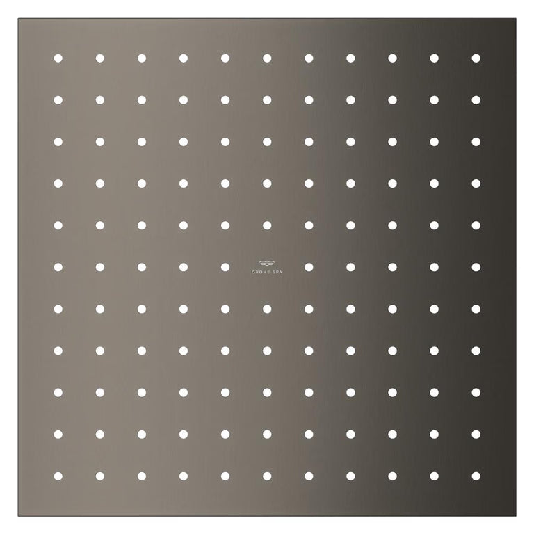 RAINSHOWER AQUA MONO CEILING SHOWER COVER - GROHE - (BRUSHED HARD GRAPHITE - G5-RAINSHOWER AQUA - 334x334 mm - 13.36inchX13.36inch)