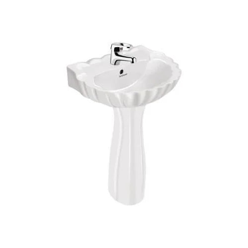 PEDESTAL LOTUS - HINDWARE - ( STAR WHITE - LOTUS - 0x0 mm - 0inchX0inch )